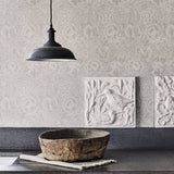 Morris & Co Poppy White Floral wallpaper (British brand)
