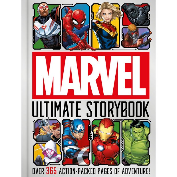 Marvel Ultimate Story Book hardback foil gilded edges - British product