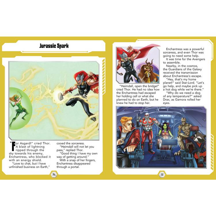Marvel Ultimate Story Book hardback foil gilded edges - British product