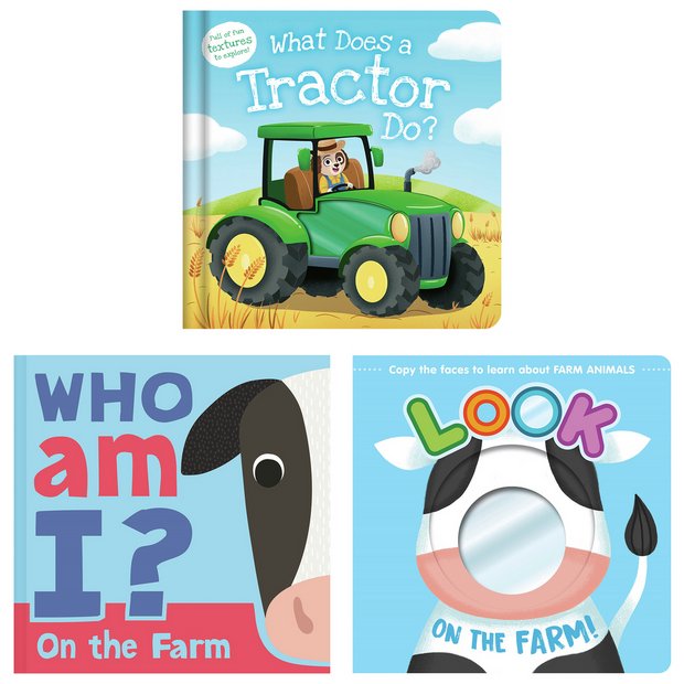 Igloo baby farm book set of 3 board books - British product