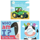 Igloo baby farm book set of 3 board books - British product