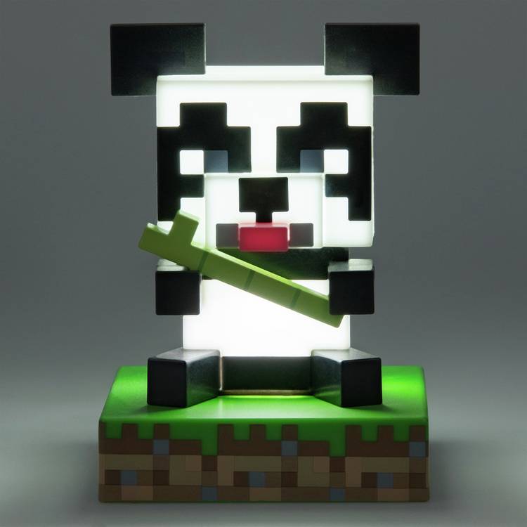 Minecraft Panda night light with bamboo LED lamp (British brand)