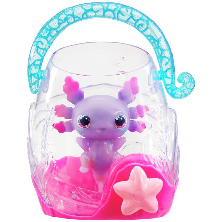 Animagic Let's Glo Axolotl Bubble Reef toy - British product