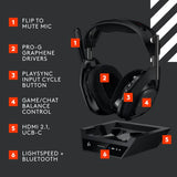 Astro A50 X wireless gaming headset, imported from the UK