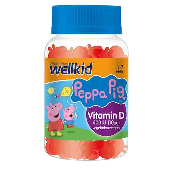 Vitabiotics Wellkid Peppa Pig Vitamin D Vegan Jellies 30s GOODS Superdrug