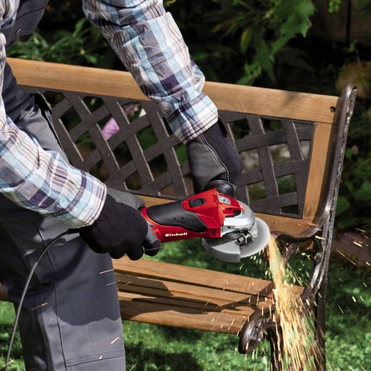 Einhell angle grinder 500W 115mm (British brand)