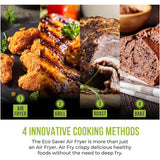 Tower dual basket air fryer 8L - British product