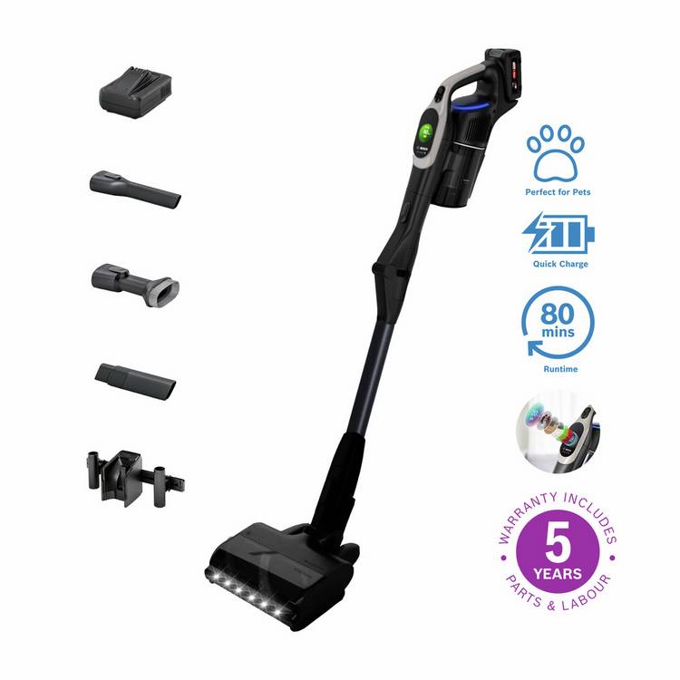 Bosch Unlimited 10 cordless vacuum cleaner, imported from the UK
