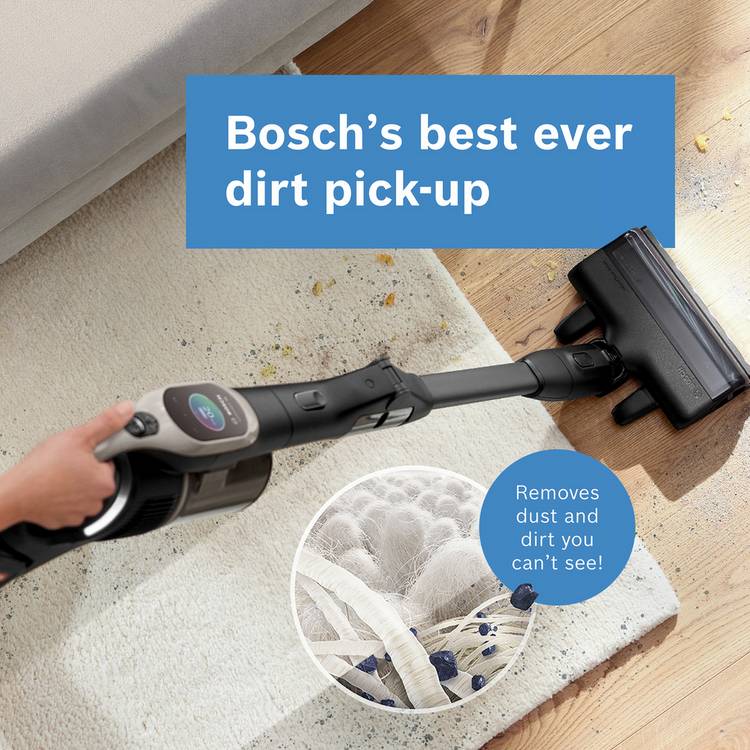Bosch Unlimited 10 cordless vacuum cleaner, imported from the UK