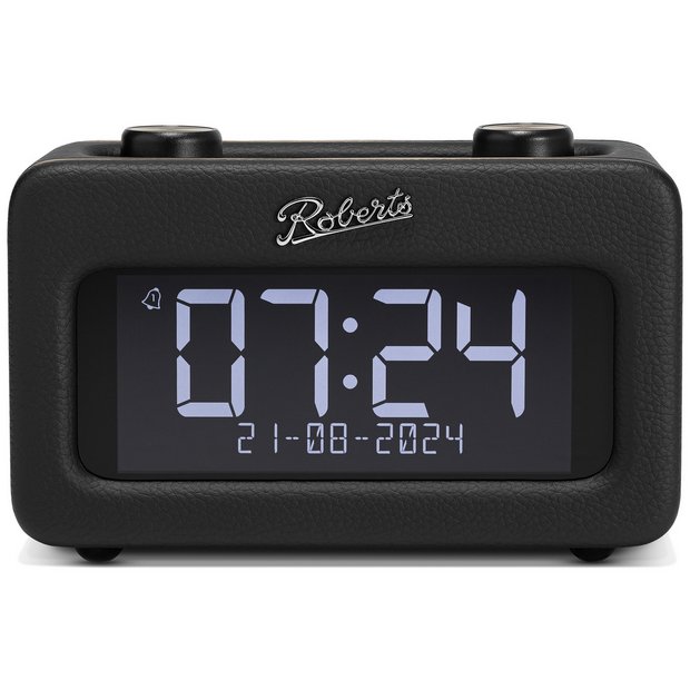 Roberts Revival Rest DAB+ FM clock radio black, UK version