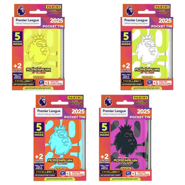 Panini Adrenalyn XL Premier League 2024-25 trading cards, UK version