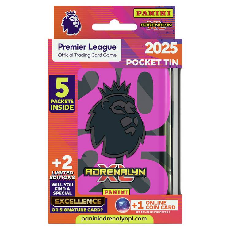 Panini Adrenalyn XL Premier League 2024-25 trading cards, UK version