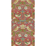 Morris & Co. Strawberry Thief red floral wallpaper, UK version