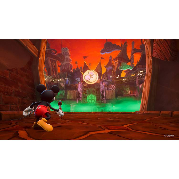 Disney Epic Mickey Rebrushed PS5 game disc - British product