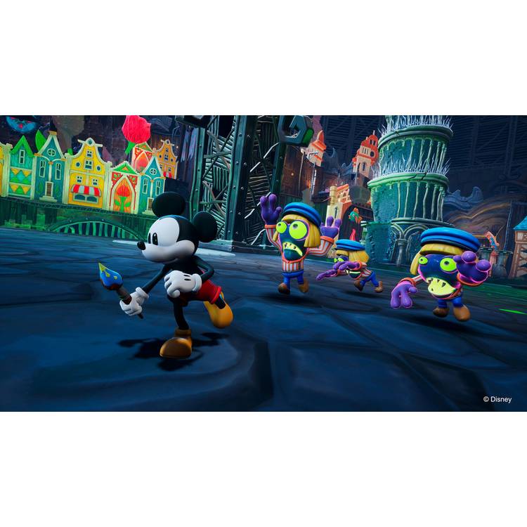 Disney Epic Mickey Rebrushed PS5 game disc - British product