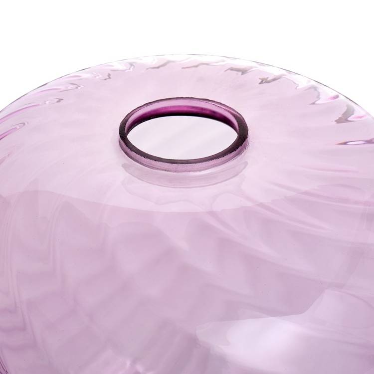 Argos Home lilac glass swirl lampshade 20.5cm - British product