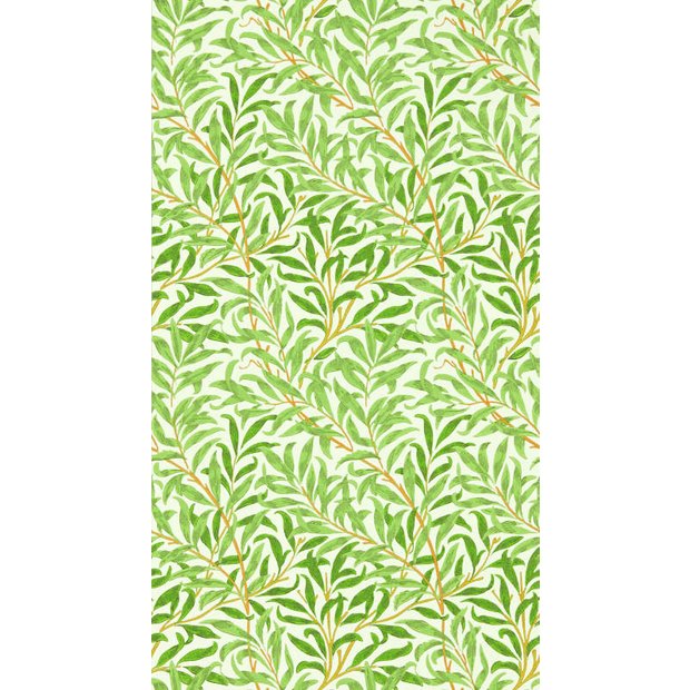 Morris & Co. Willow Bough green floral wallpaper - British product