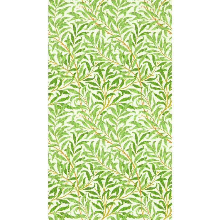 Morris & Co. Willow Bough green floral wallpaper - British product