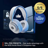 SteelSeries Arctis Nova 5P headset white (British brand)