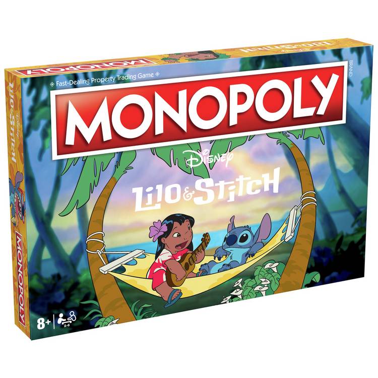 Monopoly Lilo and Stitch board game (British brand)