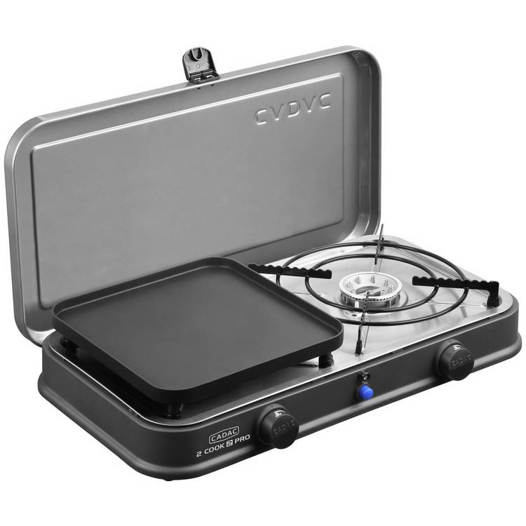 Cadac 2 Cook 2 Pro Deluxe QR gas BBQ stove (British brand)