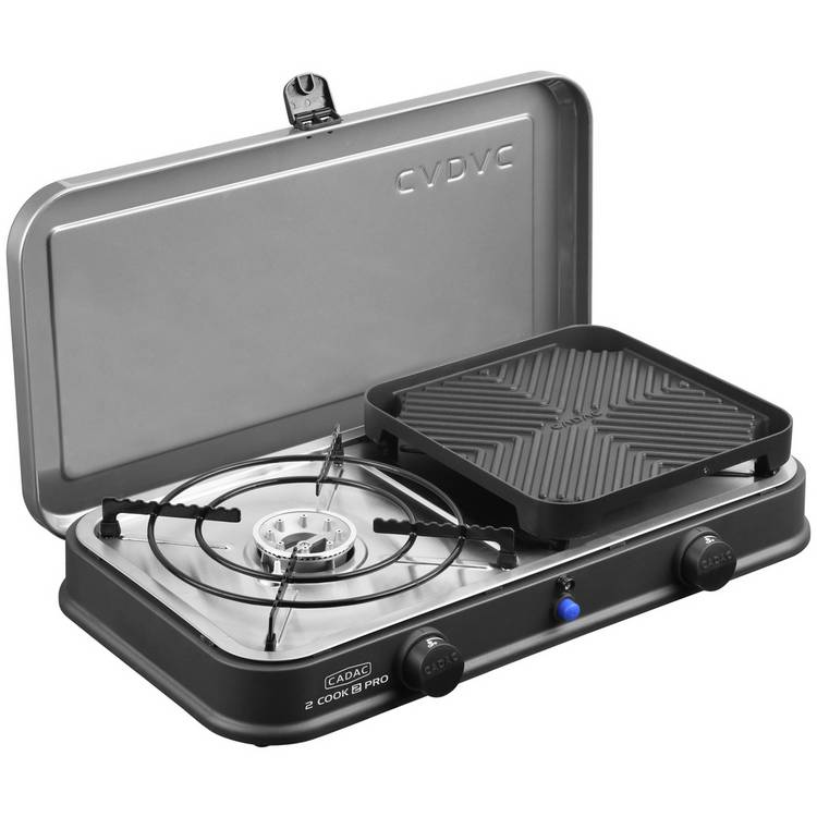 Cadac 2 Cook 2 Pro Deluxe QR gas BBQ stove (British brand)