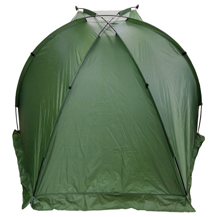 Kingcarp day shelter with PVC windows, UK version