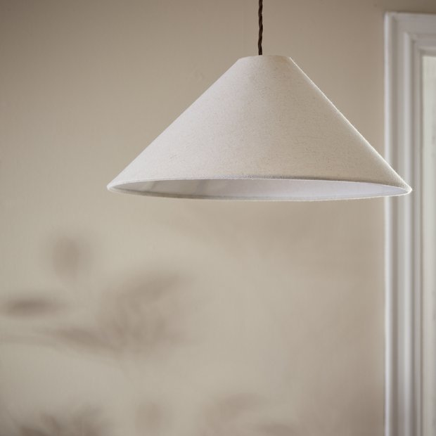 Habitat Natural Easy Fit lampshade 40cm - British product