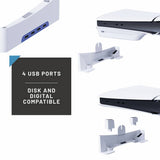 Stealth horizontal USB stand for PS5 Slim and Pro - British product
