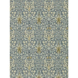 Morris & Co. Snakeshead Blue wallpaper 68.6cm x 10.05m - British product