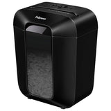 Fellowes PowerShred LX50 cross-cut shredder 9 sheets 17 litres, imported from the UK