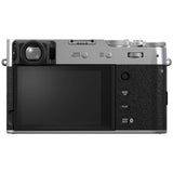 Fujifilm X100VI silver mirrorless camera with lens - British product