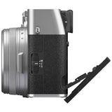 Fujifilm X100VI silver mirrorless camera with lens - British product
