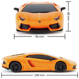 CMJ RC Lamborghini car orange 1:24 scale, UK version