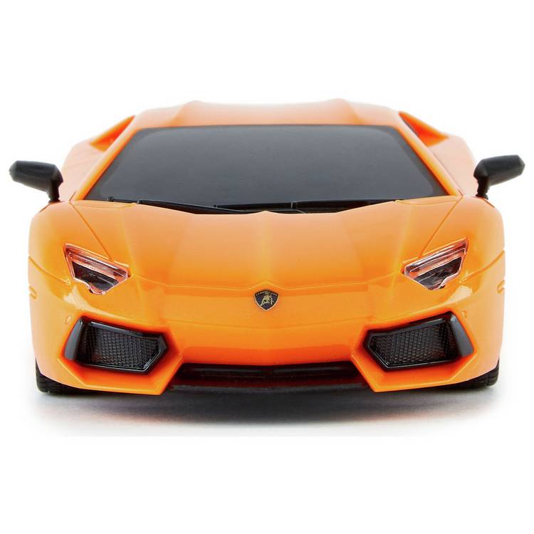 CMJ RC Lamborghini car orange 1:24 scale, UK version