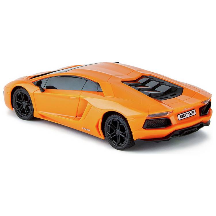 CMJ RC Lamborghini car orange 1:24 scale, UK version