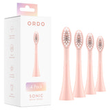 Ordo Sonic Brush Heads Rose Gold 4-pack (British brand)