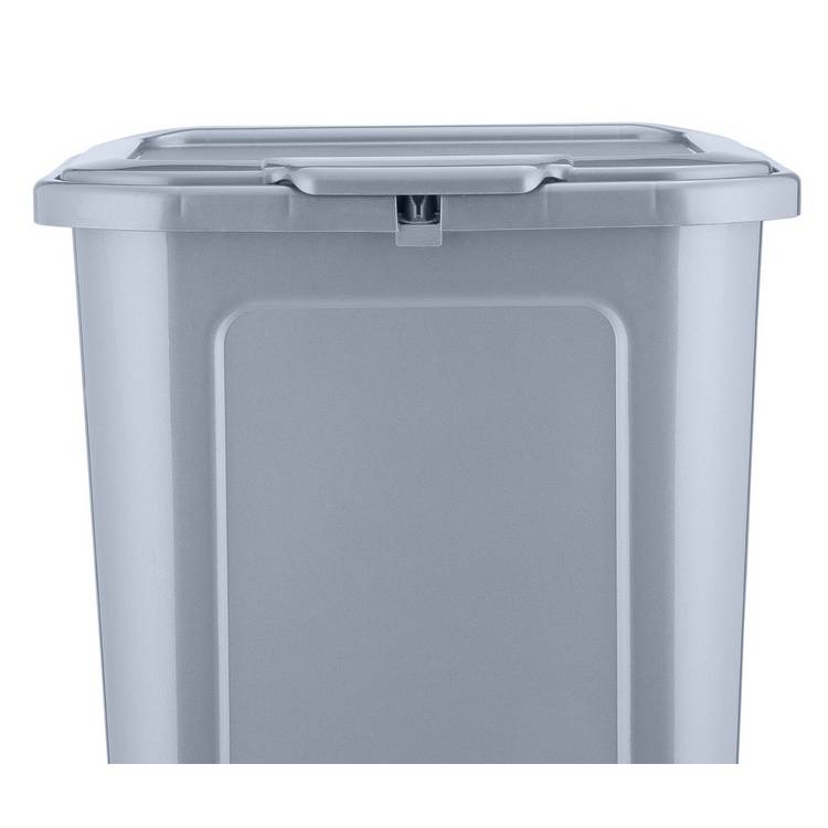 Argos Home 4 piece kitchen bin set in grey, UK version