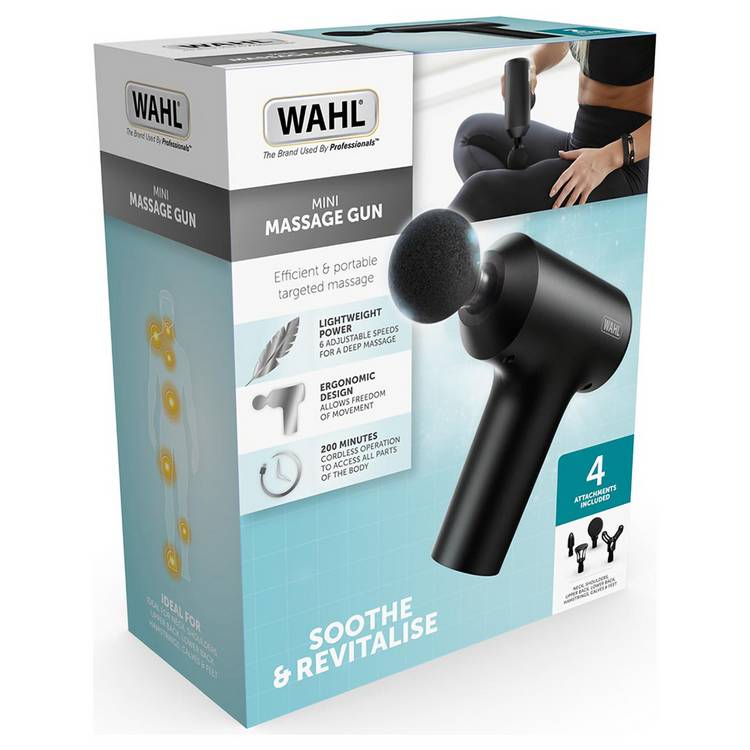Wahl Compact Mini Massage Gun rechargeable, imported from the UK