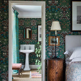 Argos Morris & Co. Autumn Blackthorn Multicolour Floral Wallpaper 52cm x 10.05m- Buy online at McGrocer