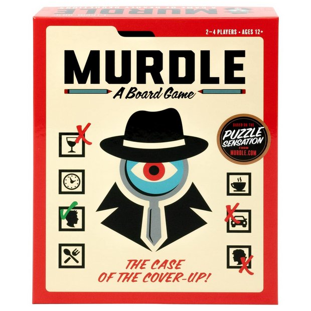 Goliath Games Murdle board game, UK version