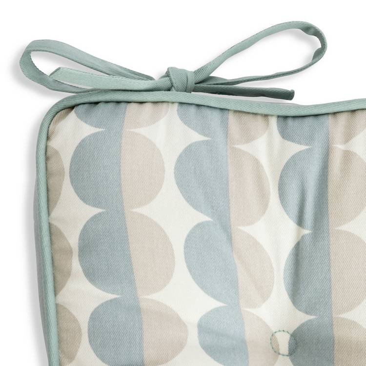 Habitat Circles seat cushions green pack of 2, imported from the UK