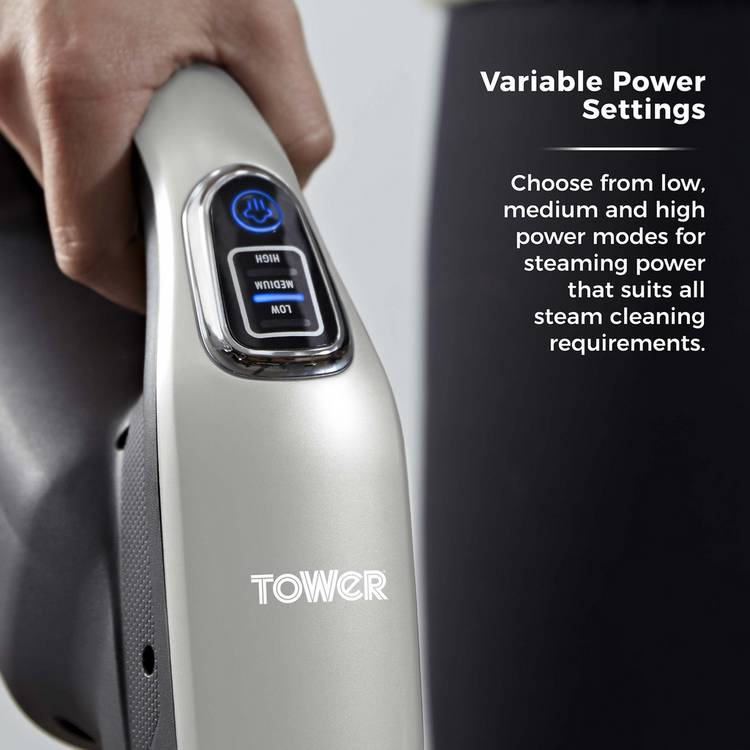 Tower TSM12 12-in-1 corded steam cleaner, UK version