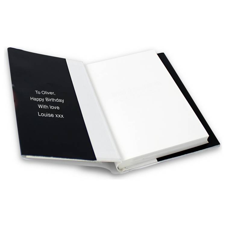 Personalised Manchester City hardback book 19.3 cm (British brand)