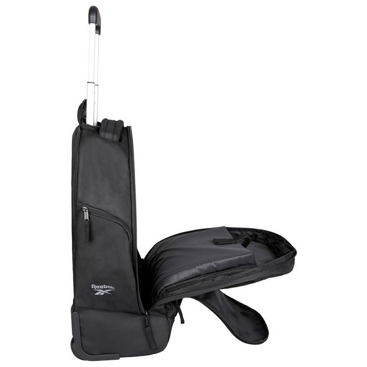 Reebok Rollstar wheel backpack black, UK version