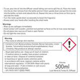 Habitat Neroli Tonka reed diffuser 500ml, UK version