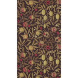 Morris & Co. pomegranate brown floral wallpaper, UK version