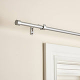 Argos Home silver extendable curtain pole 165-300cm - British product