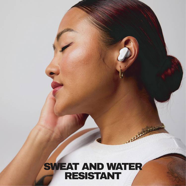 Skullcandy true wireless earbuds Off White, imported from the UK