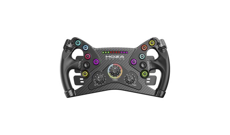 MOZA KS steering wheel 300mm carbon fibre, UK version